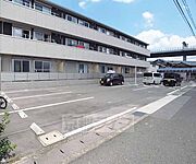 大きな駐車場です。