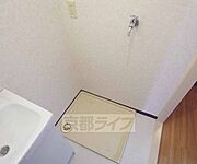 脱衣所兼洗濯機置き場です・