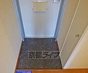 明るい玄関です