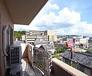 ベランダ風景です。