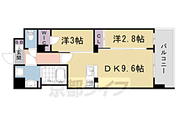 ソルテラス京都西院 悠洛 3階/-