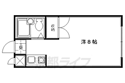 ファーストコート藤森 1Kの間取図画像