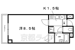 サムティ上堀川 1Kの間取図画像
