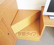二段だけの可愛い階段