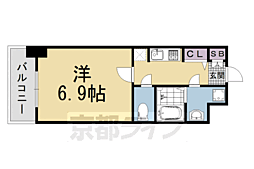 エスライズ京都河原町 7階/-