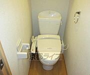 清潔感のあるトイレです。