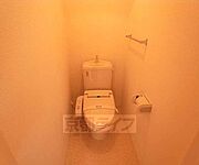 清潔感のあるトイレです。