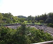 バルコニーからの風景です。