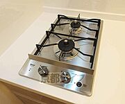 二口コンロ完備