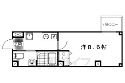 京都市営烏丸線 北大路駅 徒歩17分 2階/-