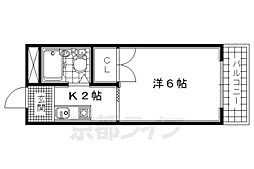フラッツ下狛 1階/-