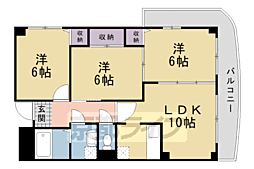 ビサイド22 3LDKの間取図画像