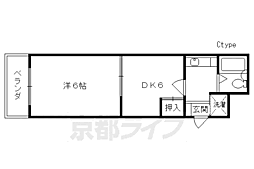 フレーヴァー深草 2階/-