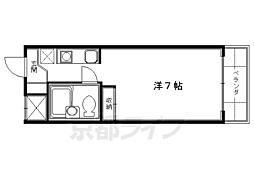 メゾン・ド・パリエ 1Kの間取図画像