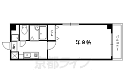 広小路館 1Kの間取図画像
