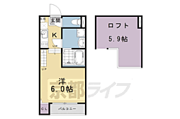 ハーモニーテラス深草 1階/-