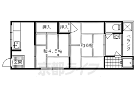 丸阿荘 204 ｜ 京都府京都市伏見区深草瓦町（賃貸アパート2K・2階・24.00㎡） その2