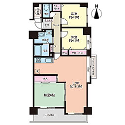 間取図画像 3LDK