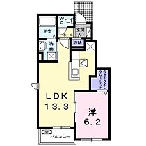 Cozy　CourtII 102 ｜ 茨城県牛久市ひたち野西２丁目（賃貸アパート1LDK・1階・45.19㎡） その2