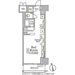 間取図画像 ワンルーム