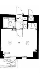 日興パレス文京パート5 1Kの間取図画像