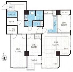 ルミナス一番町 3LDKの間取図画像