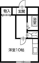 ステューディオ福島 302 ｜ 徳島県徳島市福島2丁目4（賃貸アパート1R・3階・25.30㎡） その2