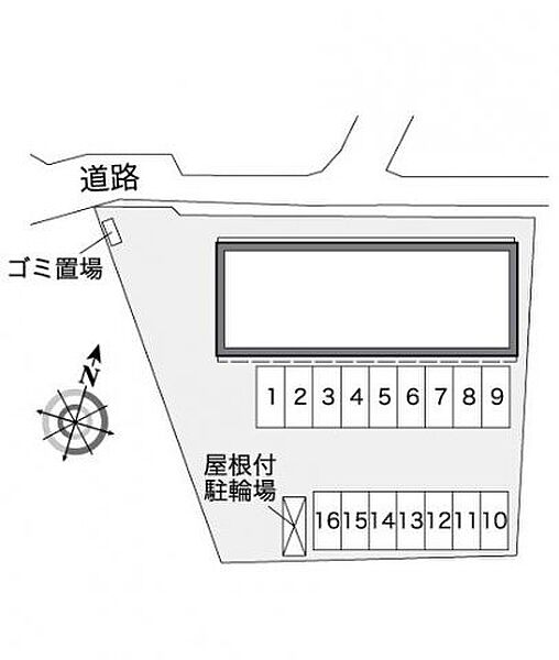 レオパレス北田宮 106｜徳島県徳島市北田宮2丁目(賃貸アパート1K・1階・23.61㎡)の写真 その3