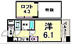 エステムコート三宮駅前ラドゥー7階5.8万円