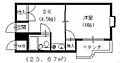ストーク西灘2階4.3万円