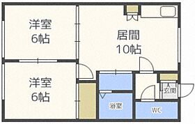 エクセレント大谷地 201 ｜ 北海道札幌市厚別区大谷地東５丁目（賃貸アパート2LDK・2階・44.72㎡） その2