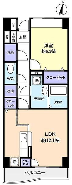 画像4:間取り