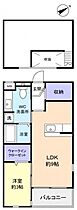 ジェンティーレ  ｜ 千葉県八千代市下市場1丁目（賃貸アパート1LDK・2階・33.34㎡） その2