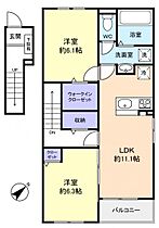 ドリーム  ｜ 千葉県佐倉市上志津（賃貸アパート2LDK・1階・58.57㎡） その1