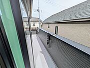 洗濯物が気持ちよく乾く南バルコニー
