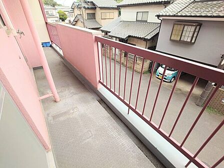 洗濯物がすっきりと乾く南側バルコニー