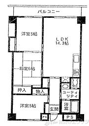 間取図画像 3LDK