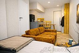 (仮)ruhe柴島 3階ワンルームのリビング/ダイニング