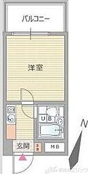 シティハイツ・ピコ 1Kの間取図画像