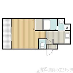 マンションクロセ 1Kの間取図画像
