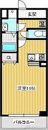 フローライト上新庄駅前 1Kの間取図画像