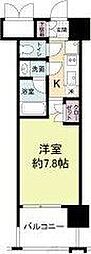 PARKFLATSESAKA 1Kの間取図画像