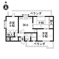 プリマベーラ 2-A ｜ 大阪府茨木市横江１丁目9-24（賃貸マンション3LDK・2階・56.00㎡） その2