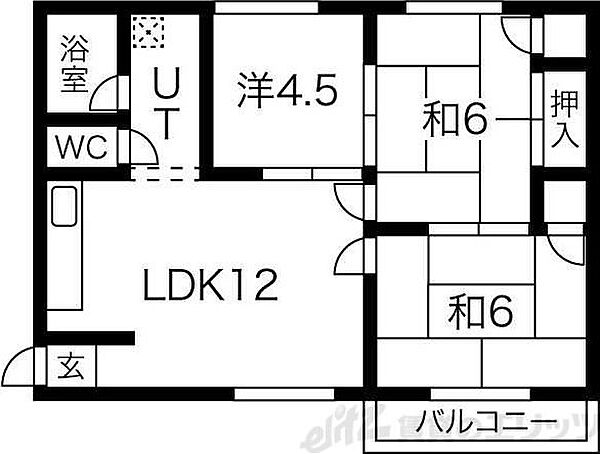 アテイン高槻石津Ａ棟 202｜大阪府高槻市宮之川原３丁目(賃貸マンション3LDK・2階・60.00㎡)の写真 その2