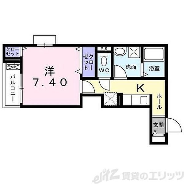 タウンハウスＫＫ　III 303｜大阪府茨木市戸伏町(賃貸アパート1K・3階・30.00㎡)の写真 その2