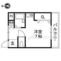 アンフィニィ・橋の内I 309 ｜ 大阪府茨木市橋の内１丁目17-33（賃貸マンション1R・3階・23.00㎡） その2