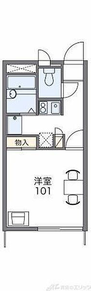 レオパレスコンフォート上本町 201｜大阪府高槻市上本町(賃貸アパート1K・2階・20.28㎡)の写真 その2