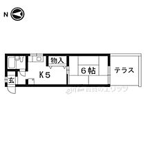 サンパティーク 105 ｜ 大阪府茨木市春日５丁目1-33（賃貸アパート1DK・1階・26.00㎡） その2