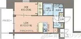 プレジオ江坂ROUGE 1404 ｜ 大阪府吹田市豊津町1-10（賃貸マンション1LDK・14階・36.74㎡） その2