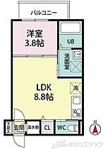 アーク美沢 101 ｜ 大阪府茨木市美沢町17-20（賃貸アパート1LDK・1階・29.29㎡） その2